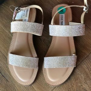 Steve Madden rhinestone sandals